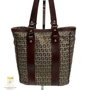 Fendi Zucchino tote bag